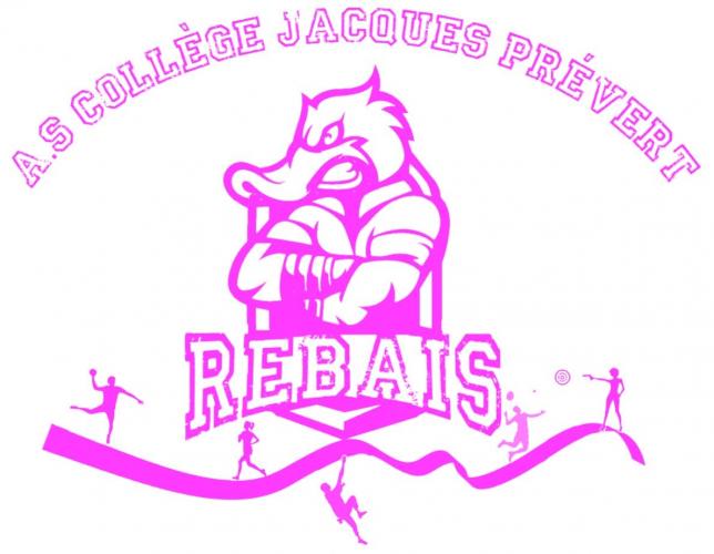 Logo Association Sportive Collège Jacques Prévert REBAIS